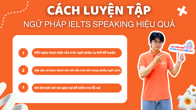 Luyện tập ngữ pháp speaking 