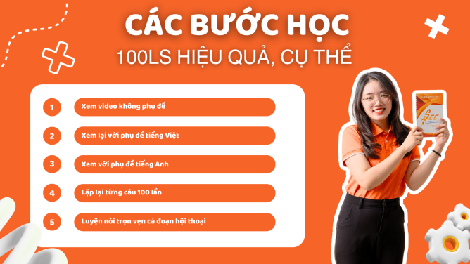 Các bước học 100LS hiệu quả