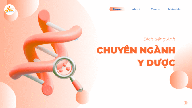 dịch tiếng anh chuyên ngành y dược