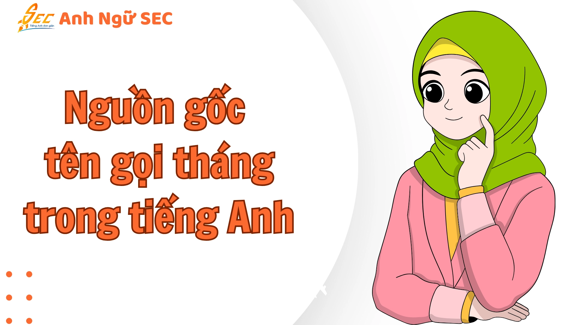 các tháng trong tiếng anh