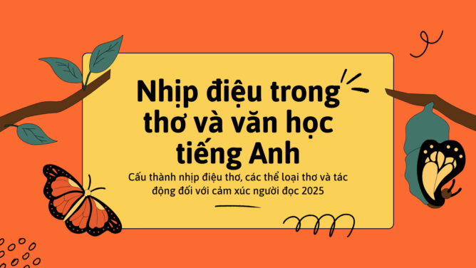 Nhịp điệu trong thơ và văn học tiếng Anh
