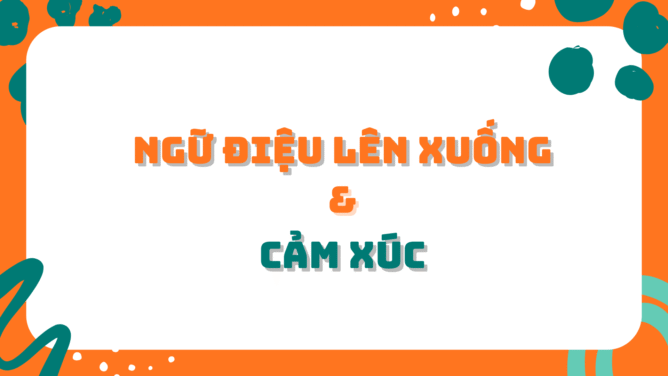 ngữ điệu lên xuống