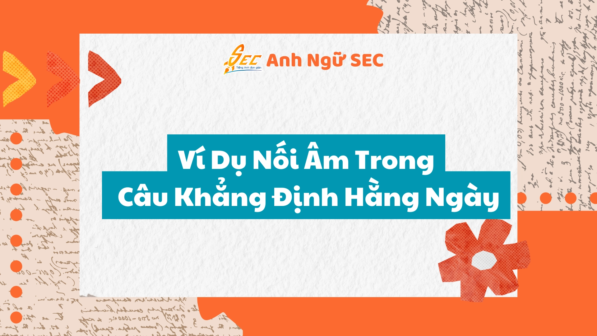 Nối âm Trong Câu Khẳng định