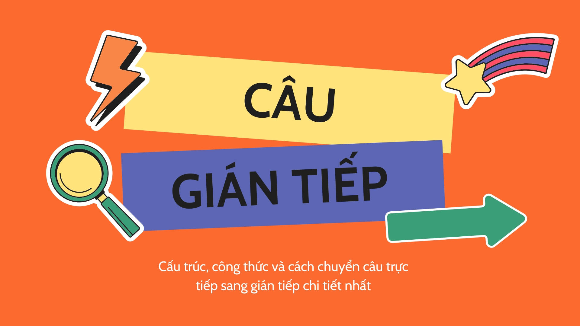 câu gián tiếp