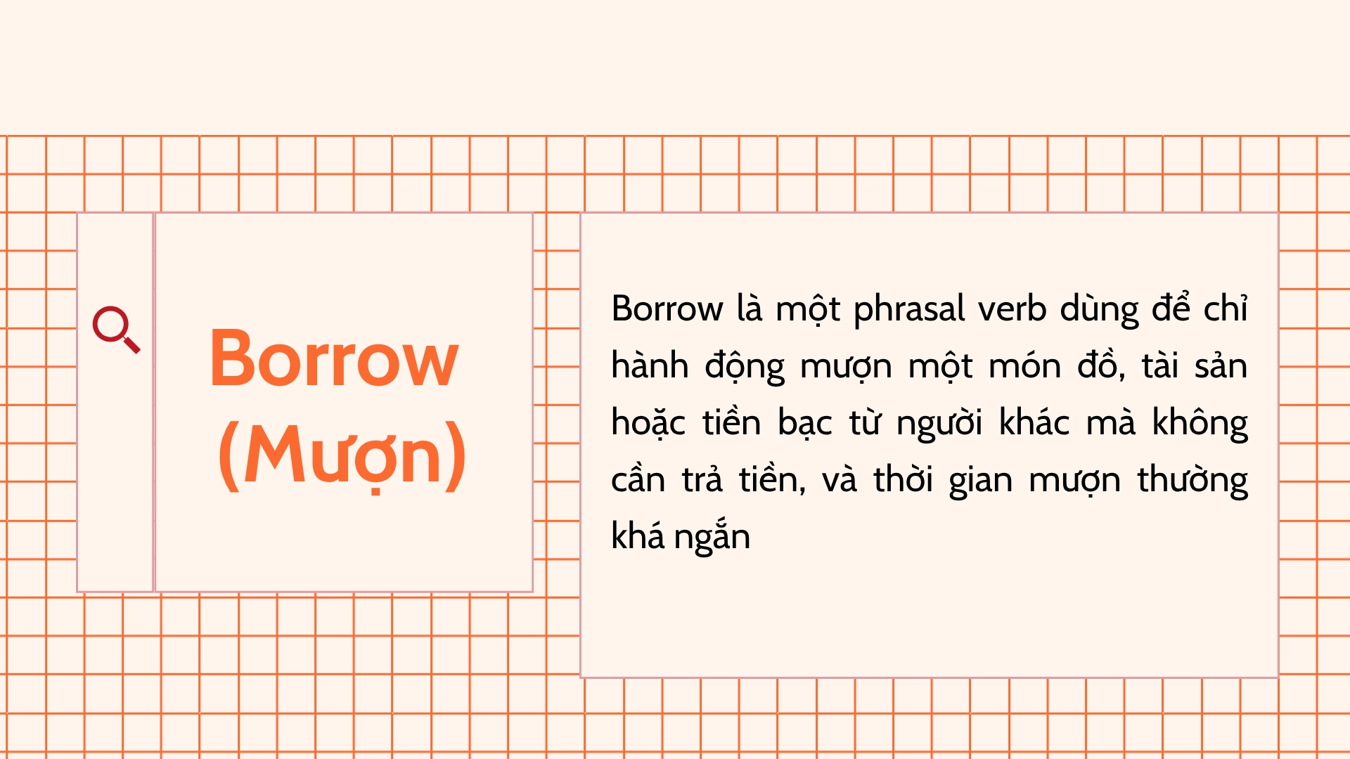 Nhầm lẫn giữa borrow / rent / hire 