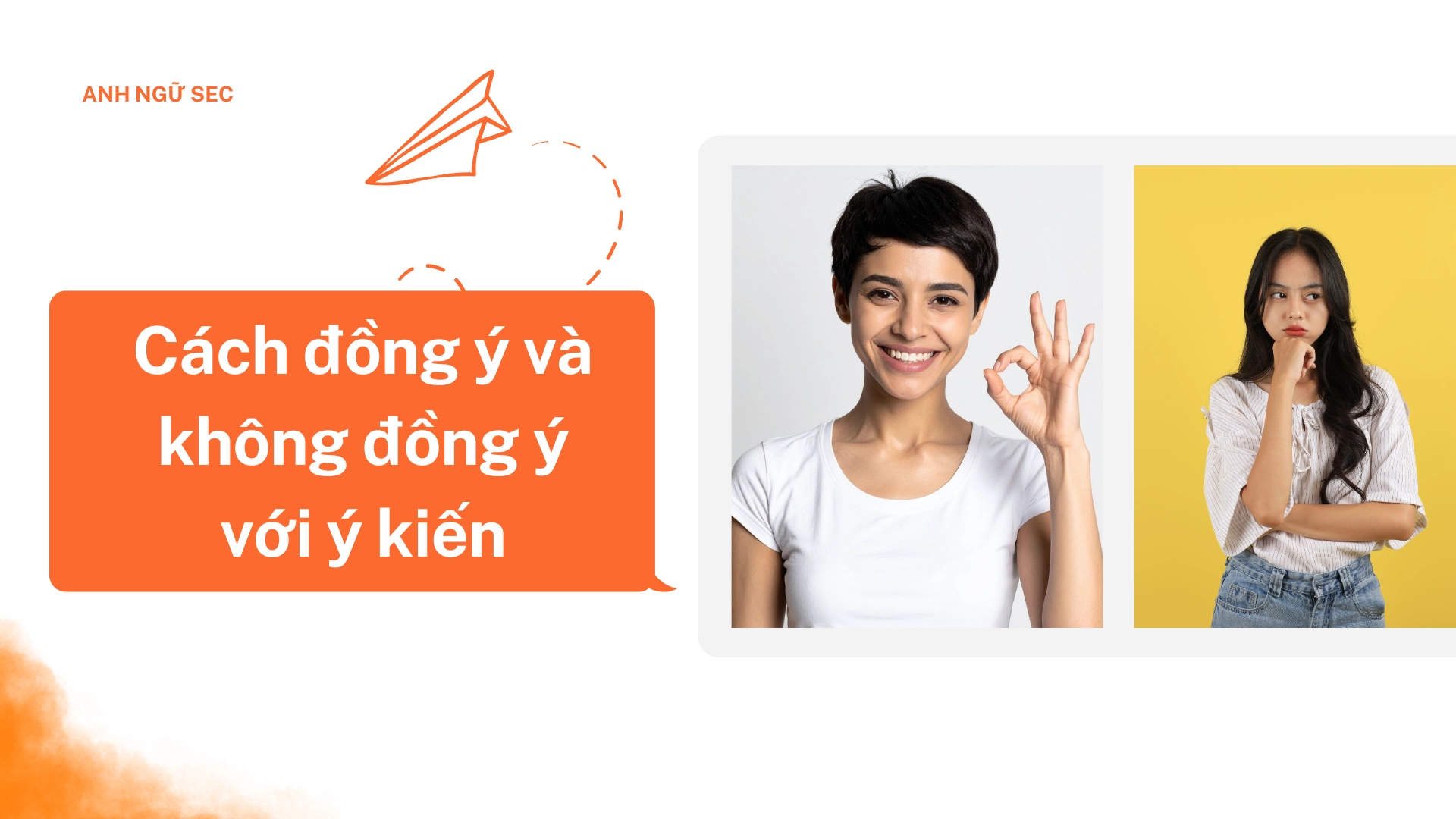 Từ vựng dùng để nêu ý kiến