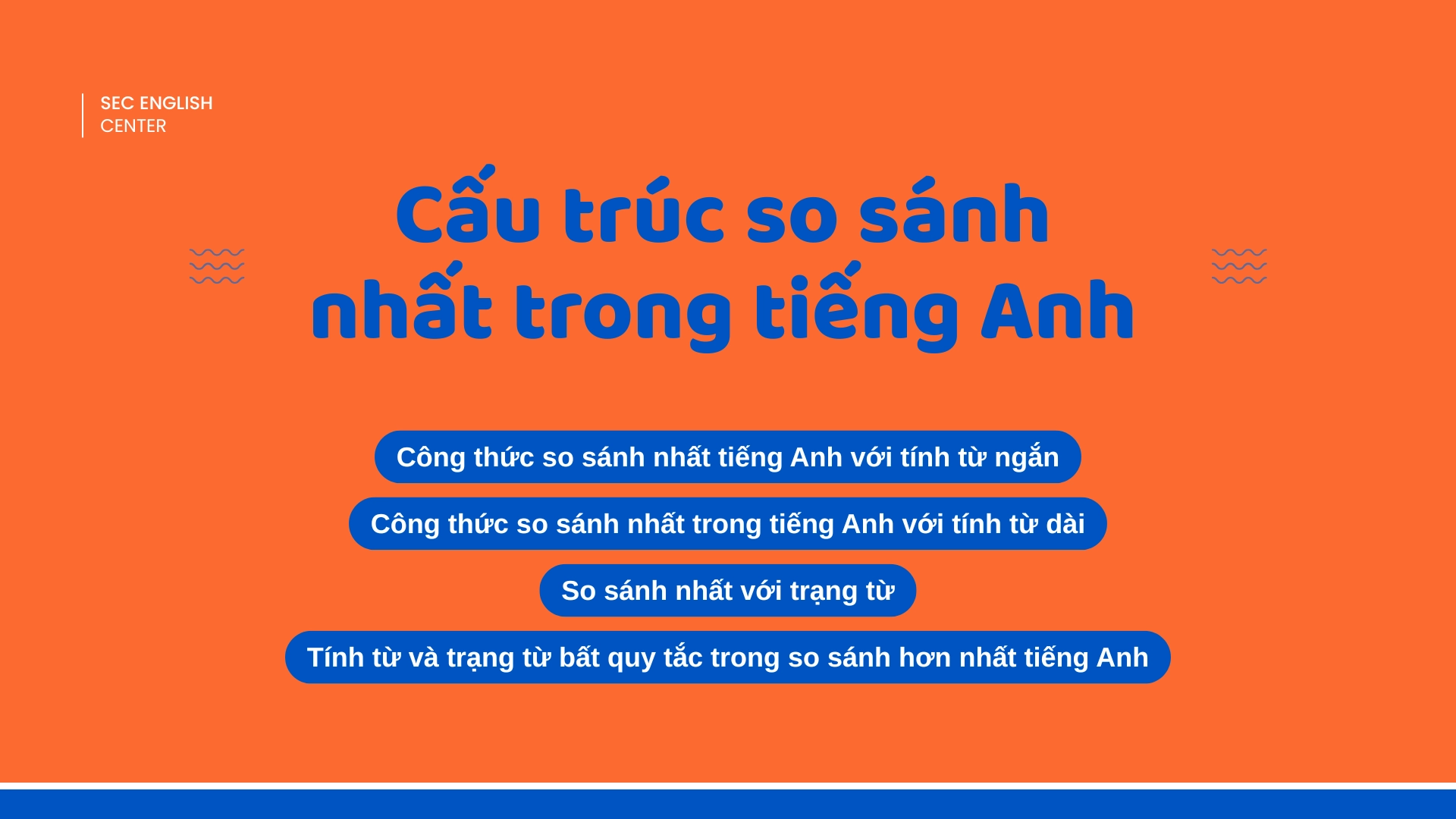 so sánh nhất trong tiếng anh