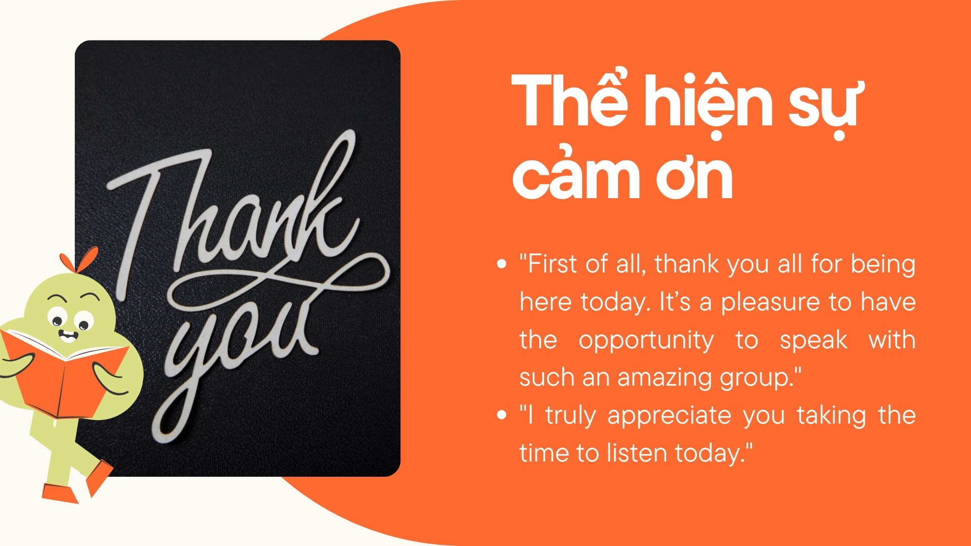 Từ vựng dùng để mở đầu thuyết trình ấn tượng