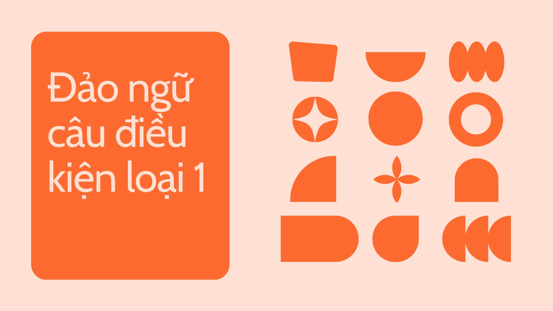 đảo ngữ câu điều kiện