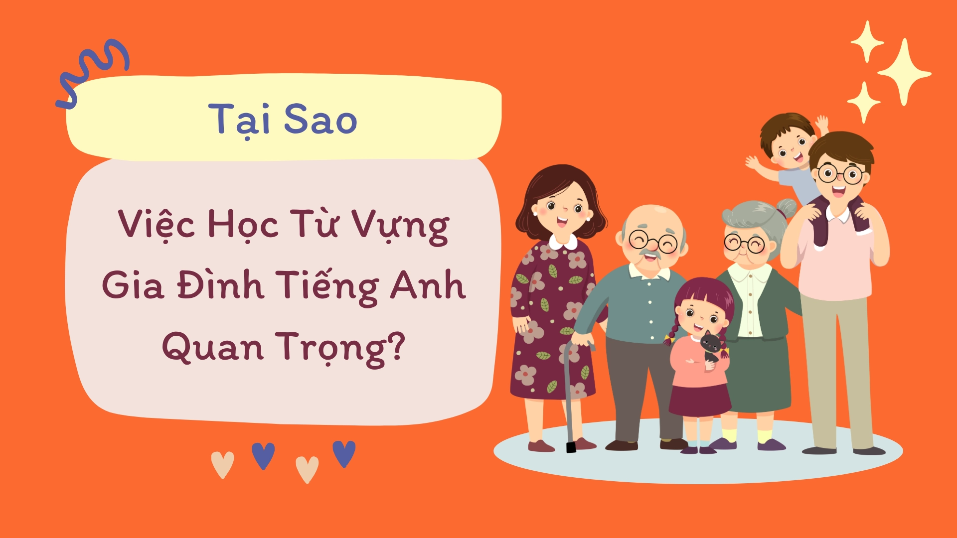 từ vựng tiếng anh về gia đình
