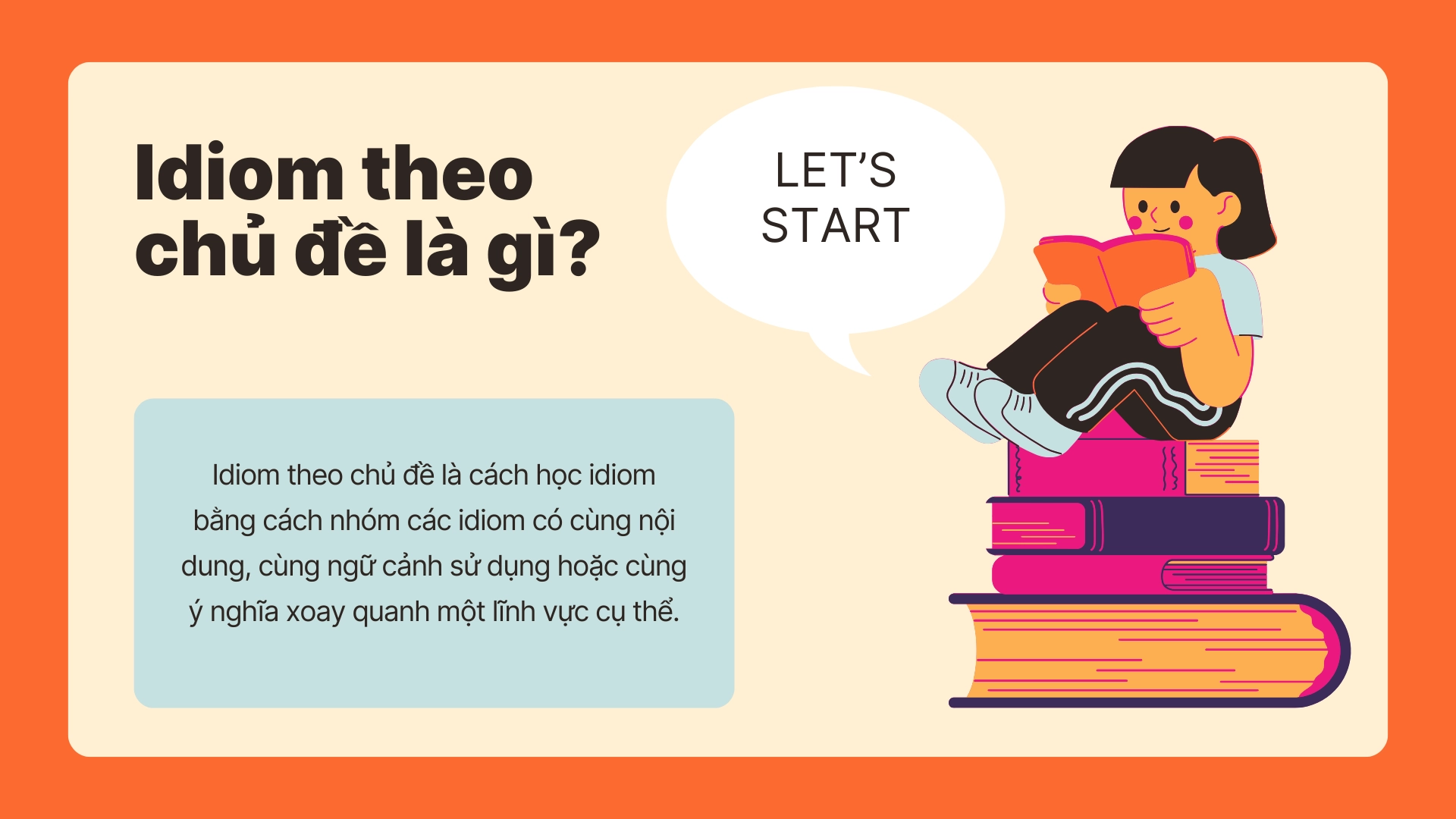 idiom theo chủ đề