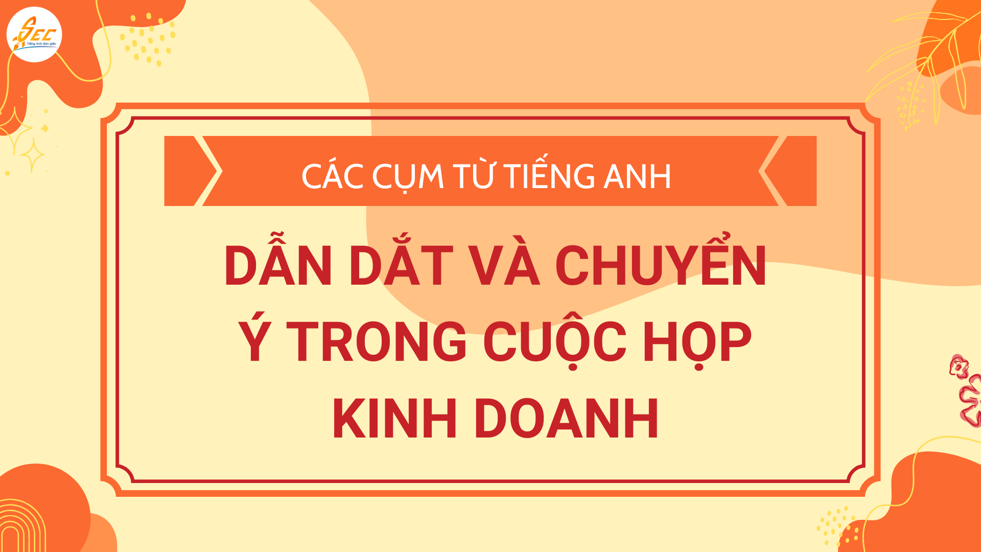 cuộc họp kinh doanh 