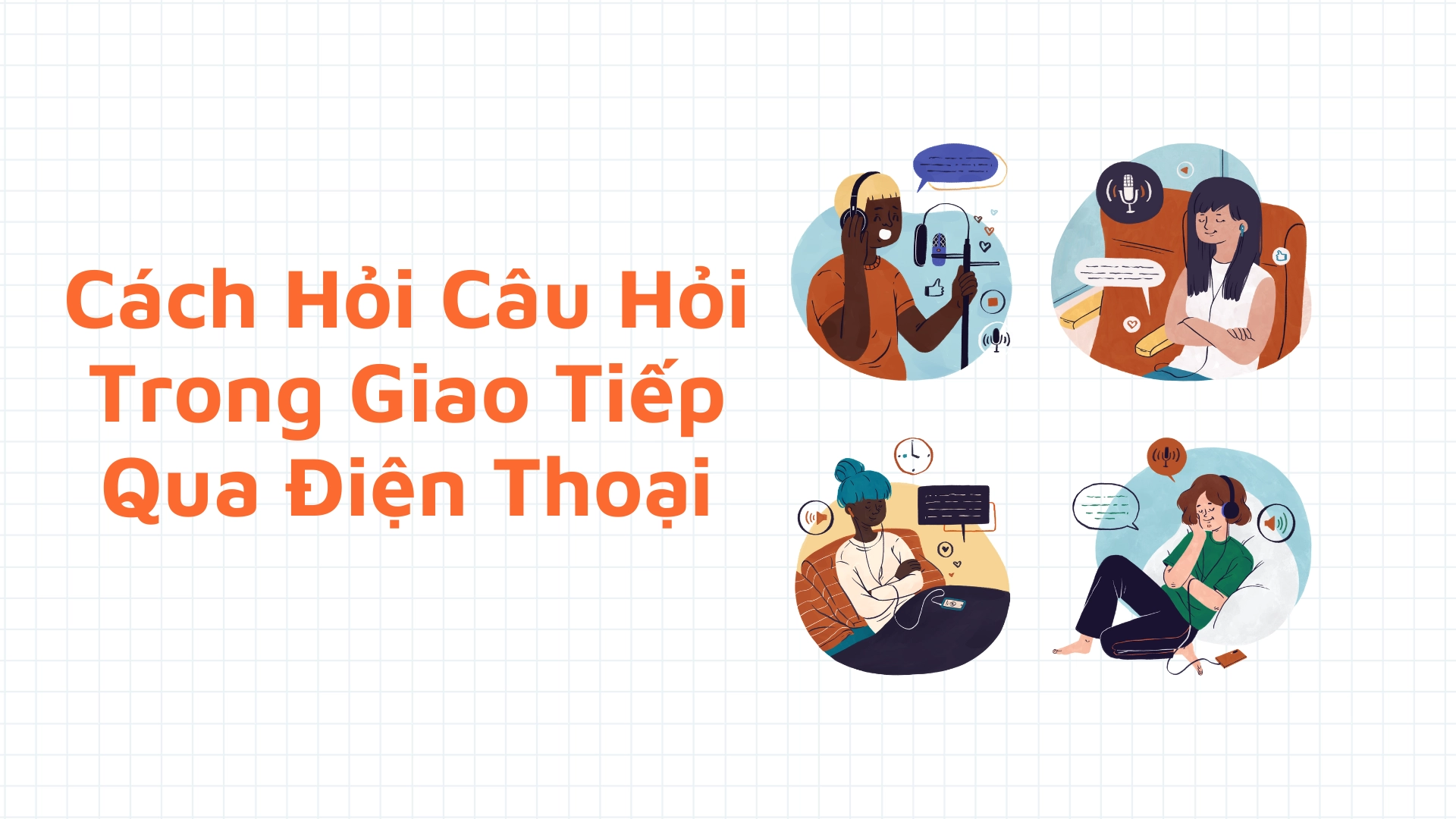 hỏi và trả lời khi giao tiếp qua điện thoại 