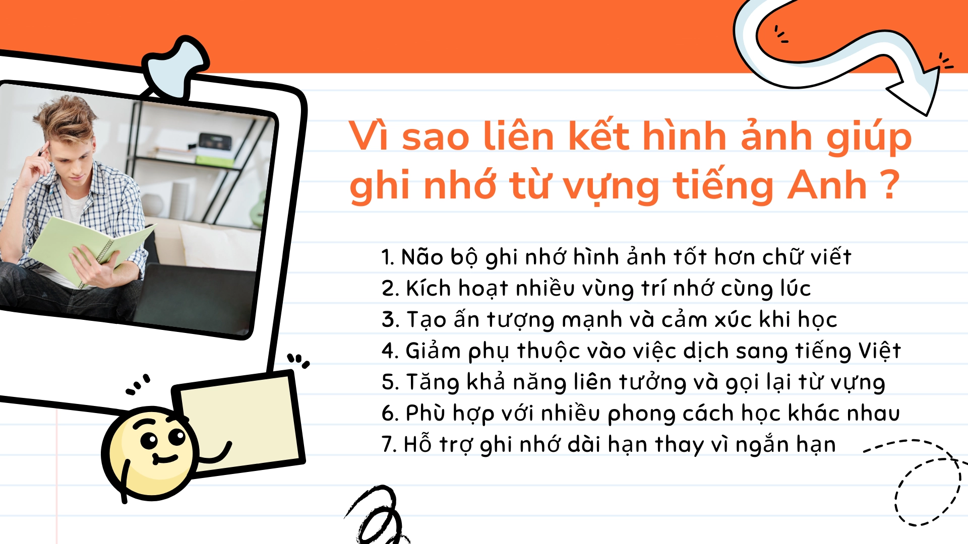 Cách tạo liên kết hình ảnh để ghi nhớ từ vựng lâu dài 2026 1 Cách tạo liên kết hình ảnh để ghi nhớ từ vựng