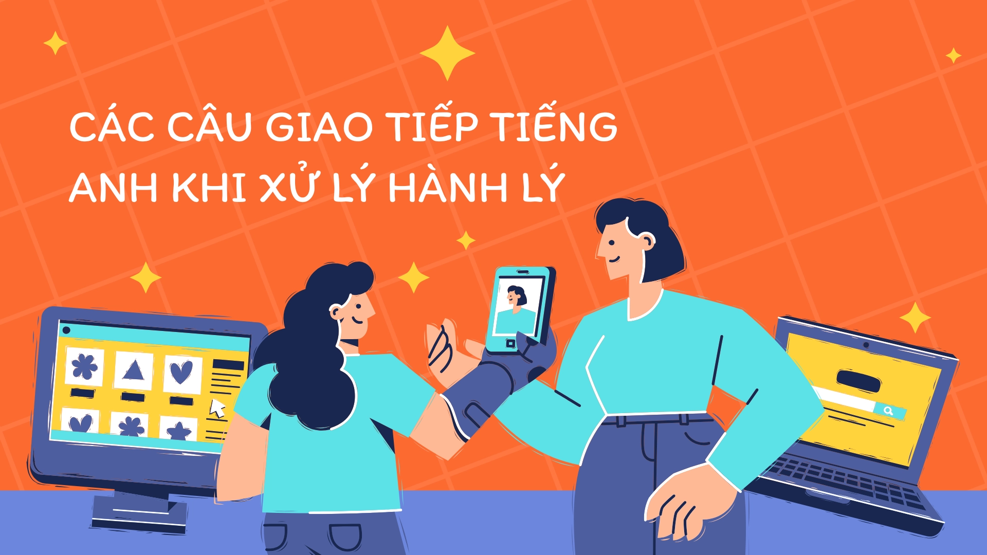 các mẫu câu giao tiếp tiếng anh tại sân bay