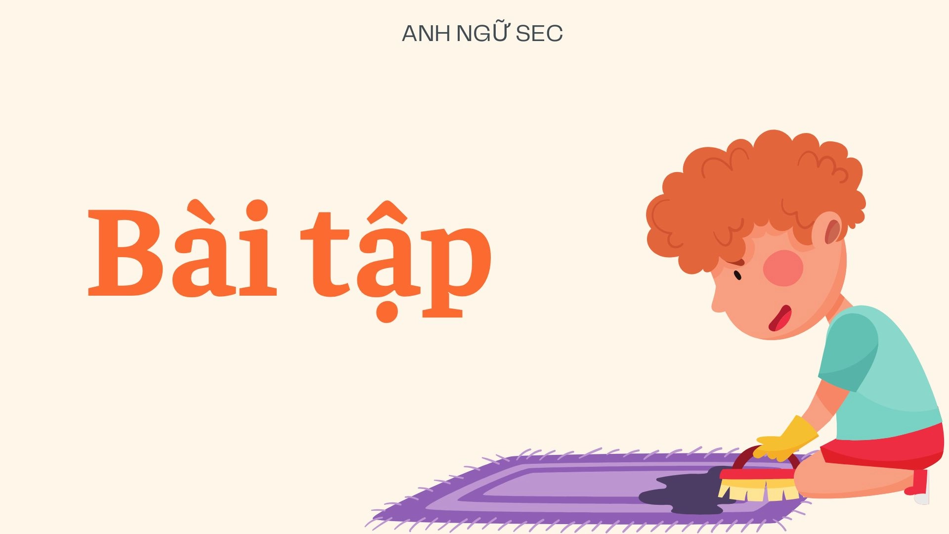 Các công việc trong nhà (cleaning, cooking, organizing, ....) 2026 3 Các công việc trong nhà