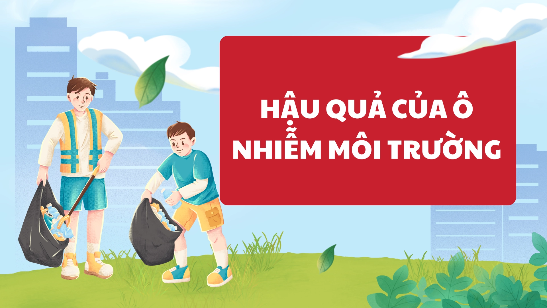 1 số từ vựng Ô nhiễm môi trường