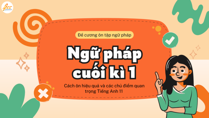 Đề cương ôn tập ngữ pháp cuối kì 1 Tiếng Anh 11