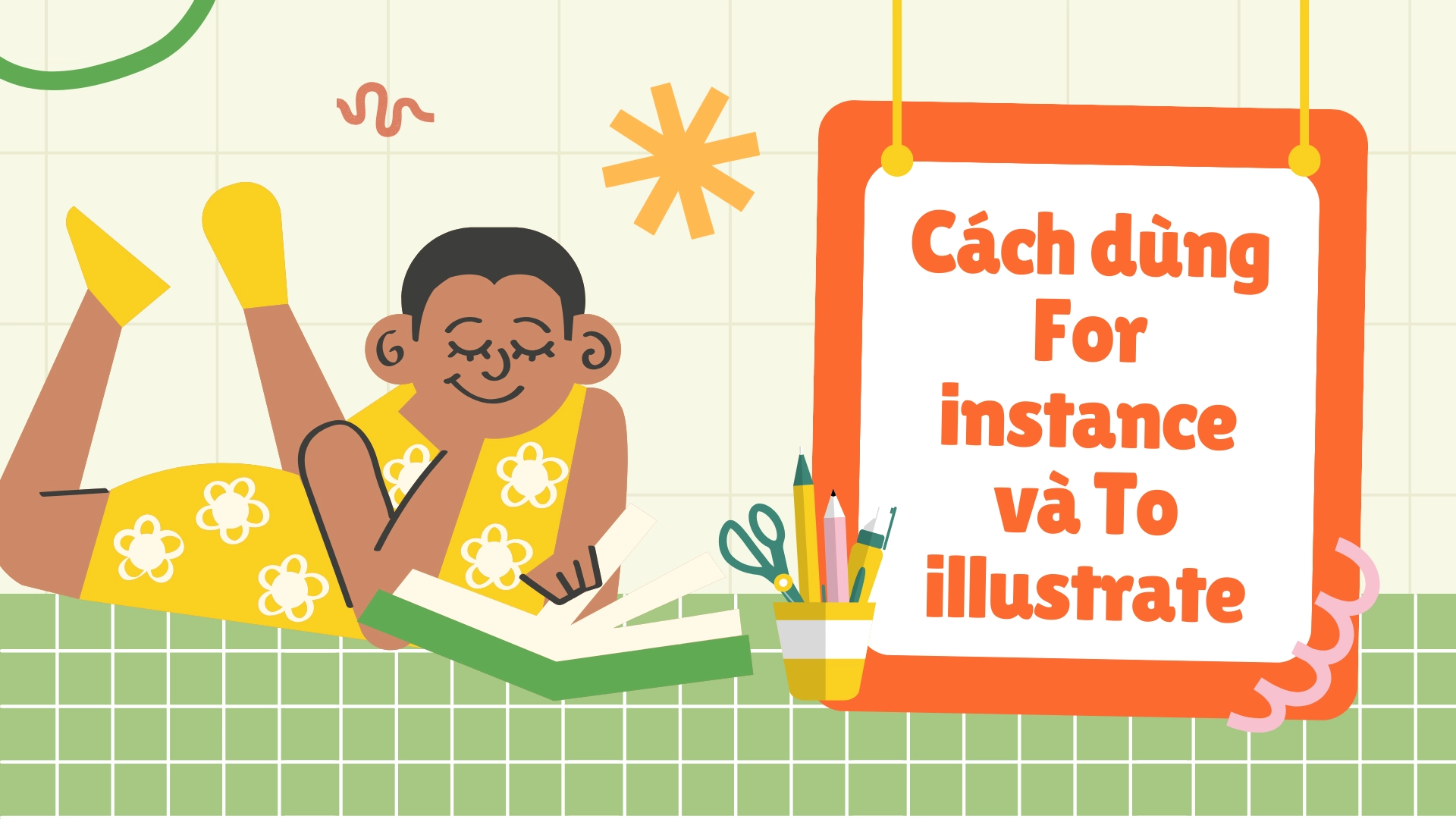 Synonyms cho For example