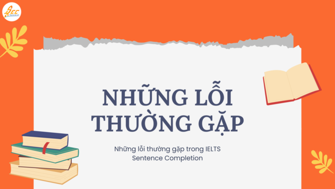 IELTS Sentence Completion 