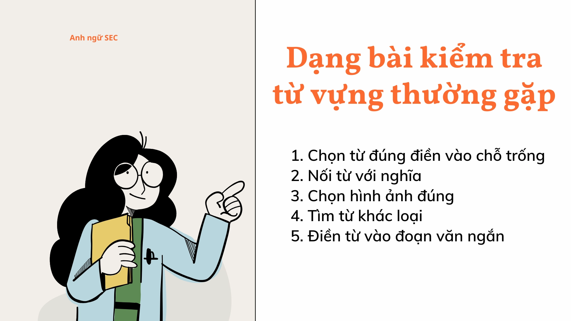 Đề cương ôn tập từ vựng giữa kì 2 Tiếng Anh 6