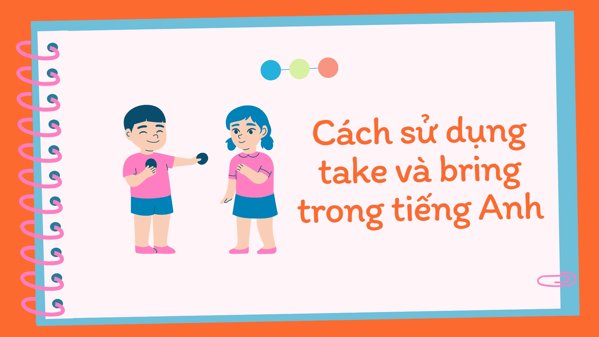 Sự khác biệt giữa take và bring – Phân biệt take và bring trong tiếng Anh chi tiết, dễ hiểu, dễ áp dụng (2026) 2 3 54