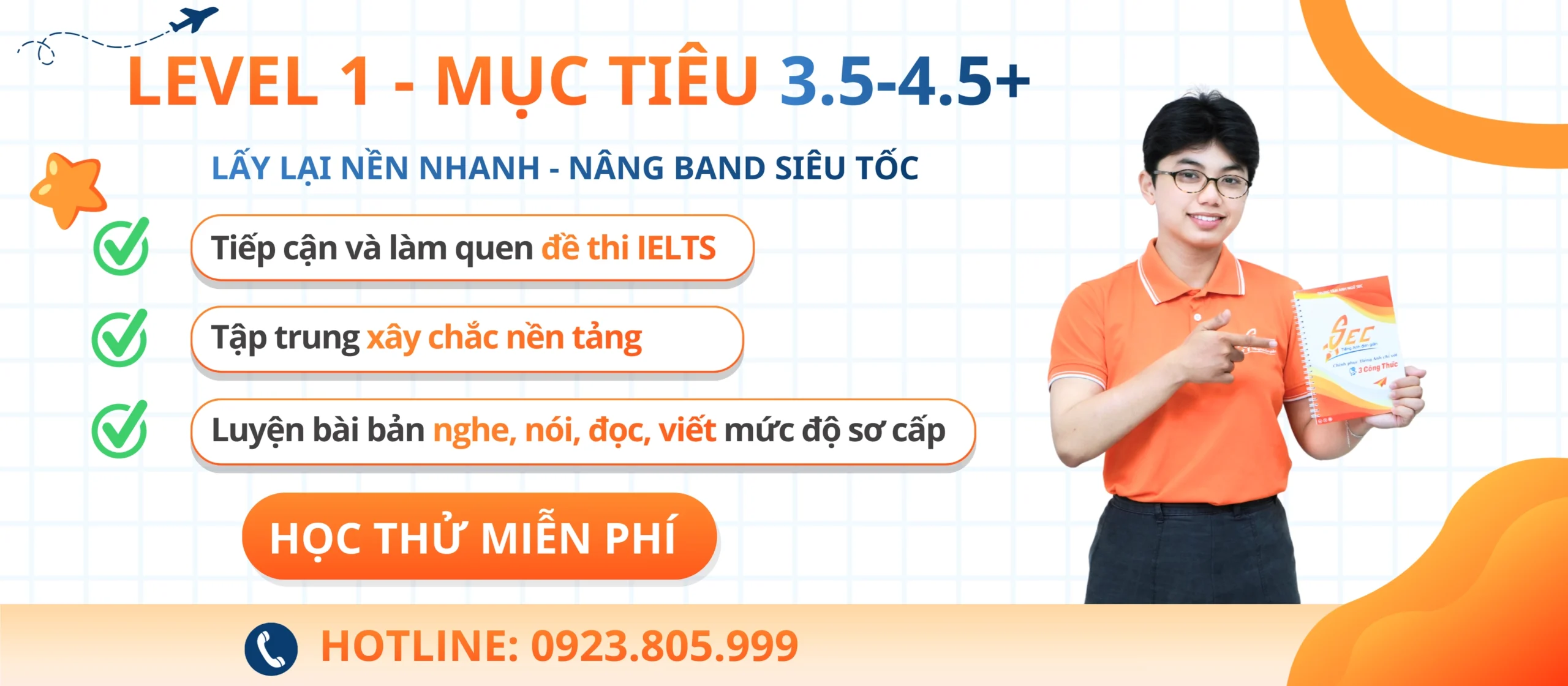 IELTS 3.5-4.5+