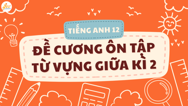 Tiếng Anh 12 - Đề cương ôn tập từ vựng giữa kì 2
