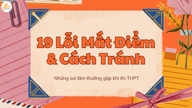 Những sai lầm thường gặp khi thi THPT