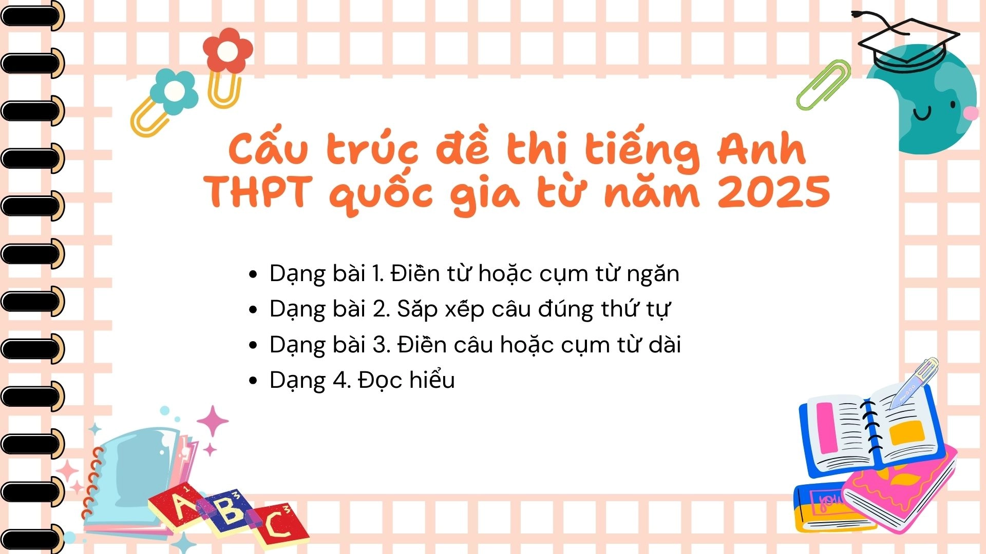 Những sách ôn thi tiếng Anh THPT hay và hữu ích 