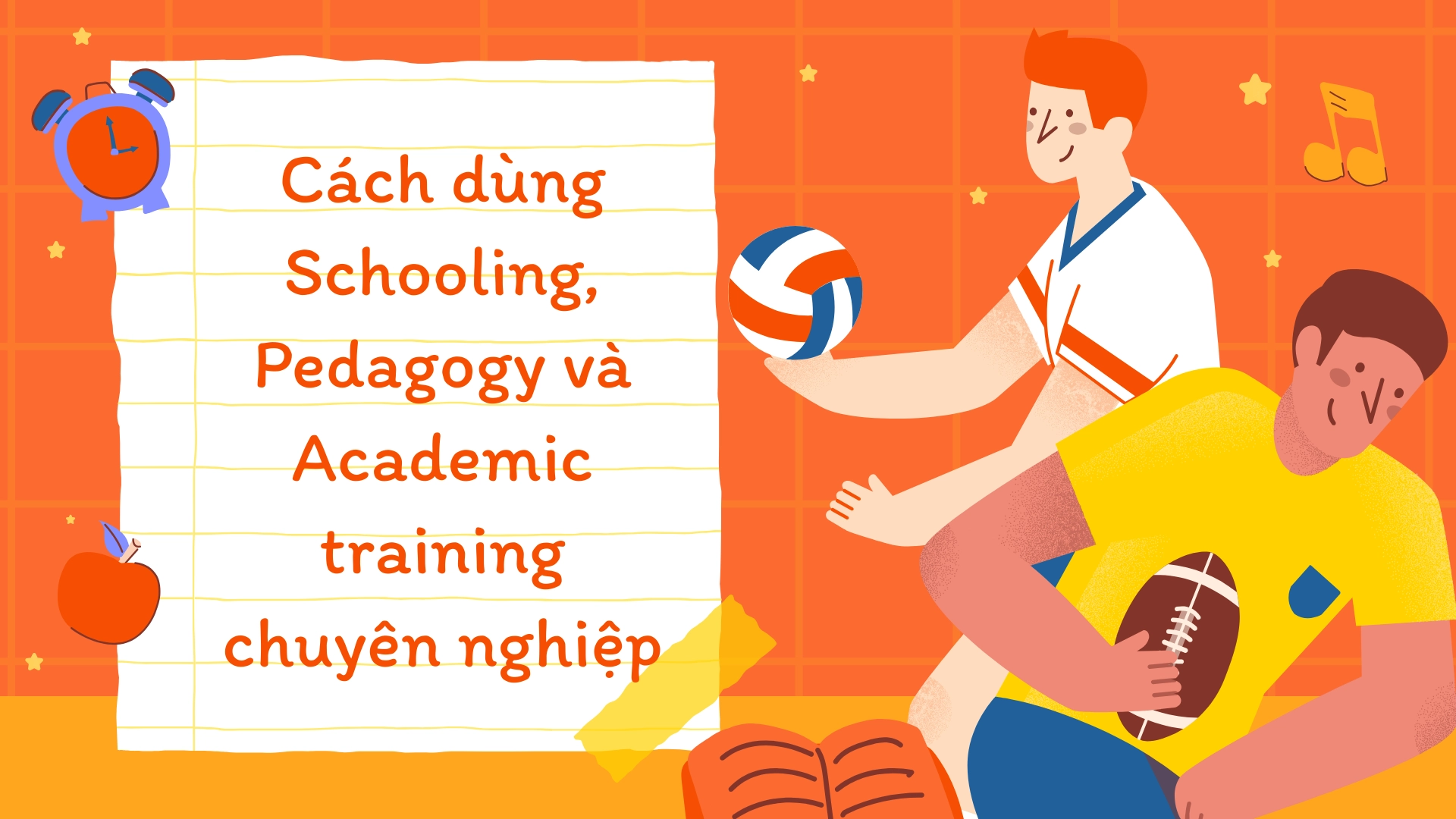 Synonyms cho Education