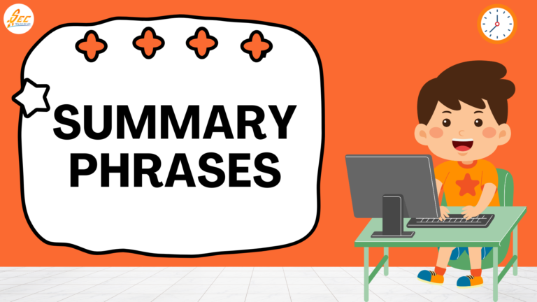 Nghe theo “Summary Phrases”