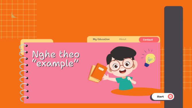 Nghe theo “example”