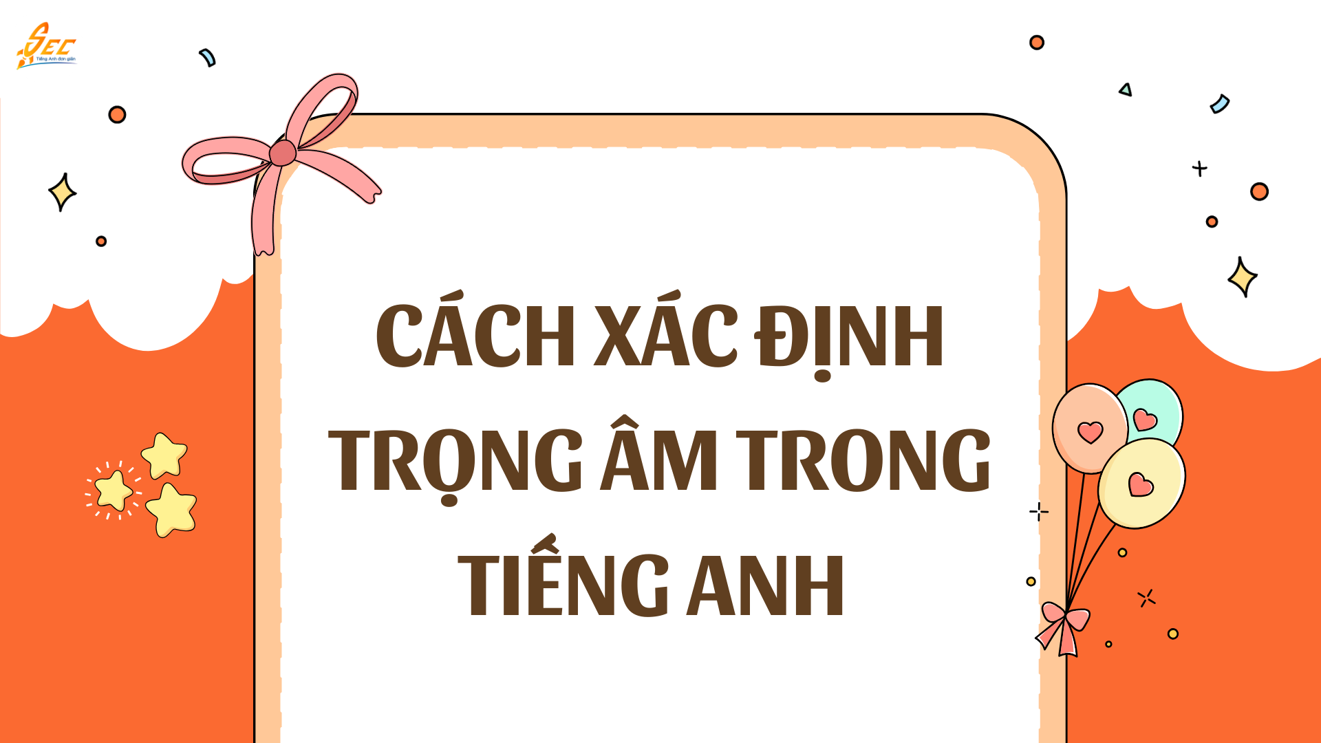 Cách luyện stress trong tiếng Anh 